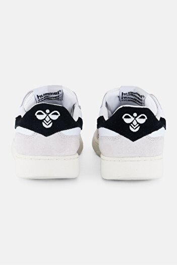 hummel Kids Boy Royal Hb Lace Up Outdoor Shoes, White/Black
