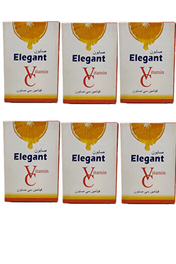 Elegant Elegant Vitamin C Lightening Soap 100g 6 pieces