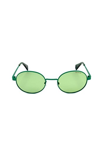 Polaroid sunglasses PLD 6066/S-1ED-51 Unisex,Round with Green Polarized lenses