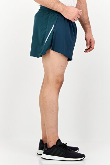 adidas Men Sportswear Fit Running Shorts, Teal Blue
