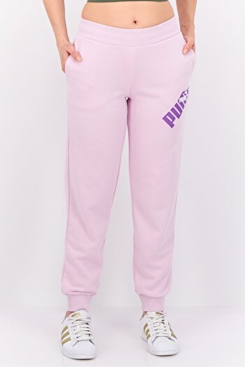 Puma Women Comfort Fit Training Sweatpants, Pink