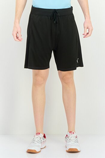 Puma Men Sportswear Fit Training Shorts, Black/White