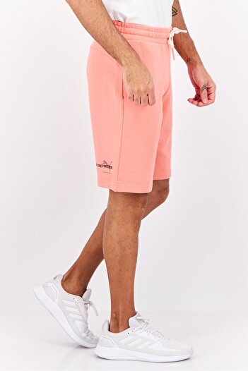 Puma Men Sportswear Fit Drawstring Outdoor Shorts, Coral