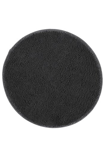 IKEA Round Bath Mat 55 Cm Dark Grey – Soft Thick Cotton With Anti-slip Latex Backing