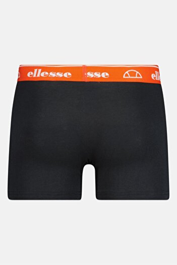 Ellesse Men 3 Pieces Brand Logo Hipster Boxers, Navy/Black