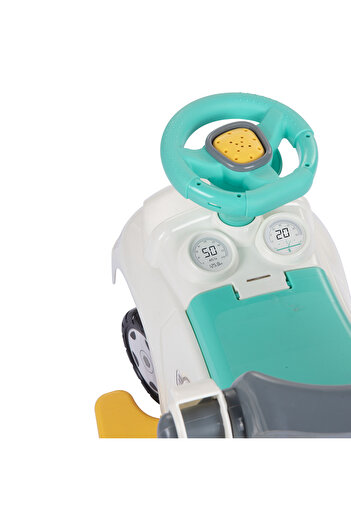 DOLU OYUNCAK Step Araba 3 in 1 -  Yeşil