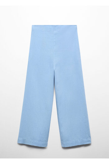 MANGO Woman Women's Sky Blue Trousers 67019405