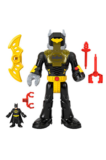 Imaginext Fisher-Price Imaginext DC Super Friends™ Batman™ Insider ve Exo Kostümü, ışıklı, sesli robot HYG31