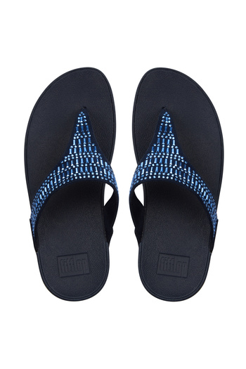 Fitflop Incastone Toe-Thong Sandals - Midnight Navy