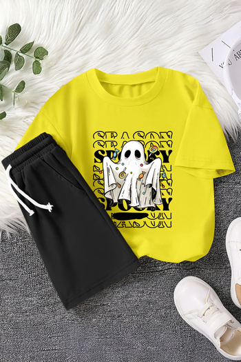 MYADA Premium Halloween Concept Candy Printed 2-Piece Children's Set 22670
