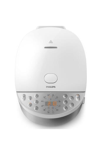 Philips Multicooker Philips HD4713/40, 2000 W, capacitate 5 l, 60 programe presetate, control temperatura