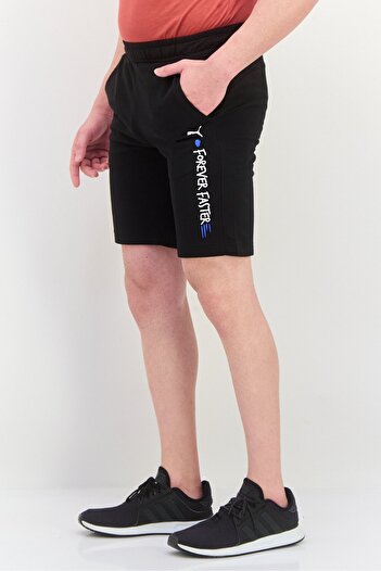 Puma Men Slim Fit Training Shorts, Black
