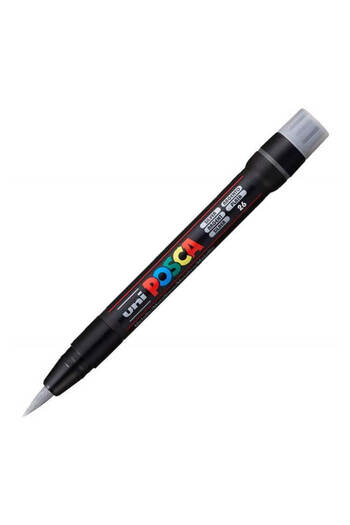 POSCA Brush Marker - Silver
