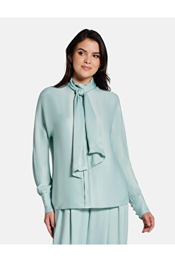 Guess CLAIRE LS BLOUSE Γυναικεία πράσινη μπλούζα W5PH1FWHHB0-G7R6
