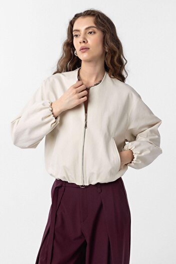 Antioch Stone Crop Women's Bomber Coat