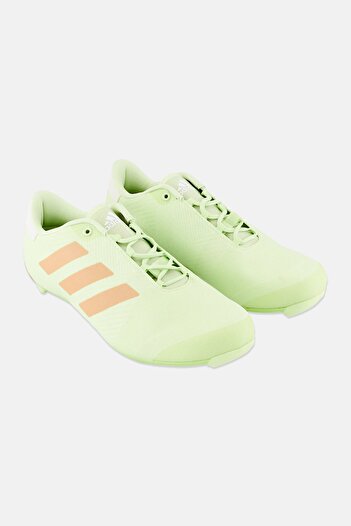 adidas Kids Boy The Road Cycling Lace Up Shoes, Lime Green