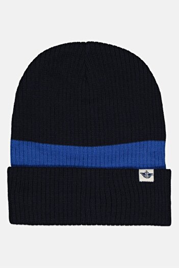 Dockers Men Brand Logo Beanie, Black