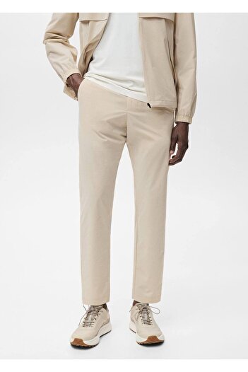 MANGO Man Αδιάβροχο παντελόνι Slim Fit