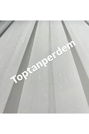 Vinaldi Simli bambu ağır dökümlü salon tülü bambutül ütüistemez 1e3 kat pile tül