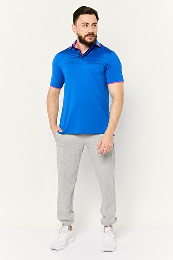 Head Men Sportswear Fit Short Sleeves Golf Polo Shirt, Blue