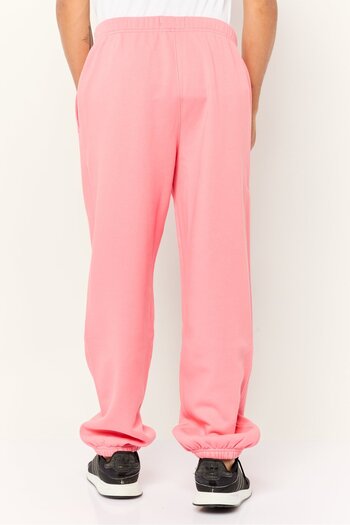 Esprit Men Regular Fit Brand Logo Sweatpants, Dark Peach