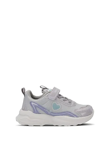 Slazenger Klarion Girl's Sneaker Shoes Gray / Purple