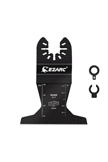 Choice Multipurpose Cutting Cr-V Extra Wide 1PC EZARC Cr-V Extra Wide Oscillating Saw Blade 1 Pack, General