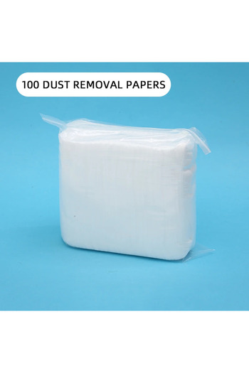 Choice 100PCS WHITE 100pcs Disposable Electrostatic Dust Removal Mop Paper Home Kitchen Bathroom Cleaning C