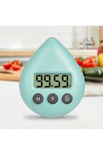 Choice62 Light Green Mechanical kitchen timer, cooking alarm clock, exciting countdown timer, conference room