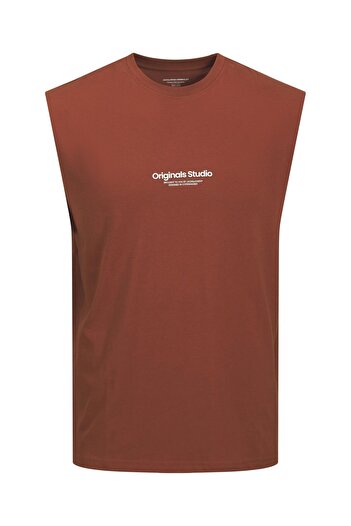 Jack & Jones Tanktop Gedruckt Rundhalsausschnitt Tanktop