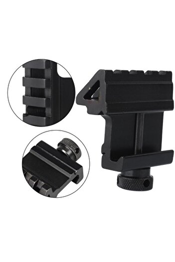 Nikula Tactical 45 degree angle offset side adapter rts 20mm picatinny rail