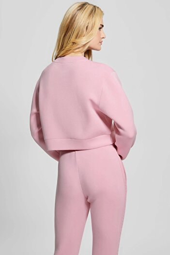Guess Cindra Cn Sweatshirt Women's Pink Sweatshirt V3Bq15K7Uw2-Trcm