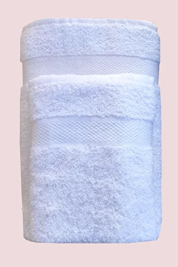 Hepsine Rakip Women's / Men's Bath and Head Towel Bath Set 100% Cotton Bath Towel Set
