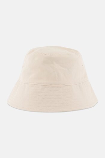 Esprit Men Brand Logo Twill Bucket Hat, Cream