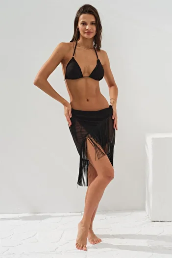 Pierre Cardin 231801 Tassel Skirt