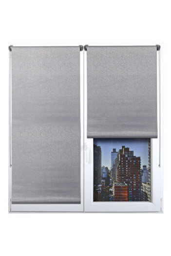 Luance High Quality Textured Blackout Roller Blinds 150 x 180cm