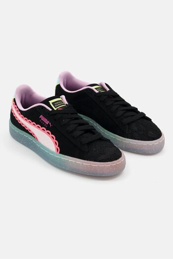 Puma Women Suede Sophia Outdoor Shoes, Black