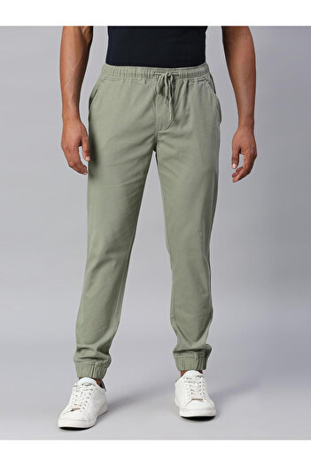 Dennis Lingo By Styli Cotton Tapered Fit Joggers Trousers