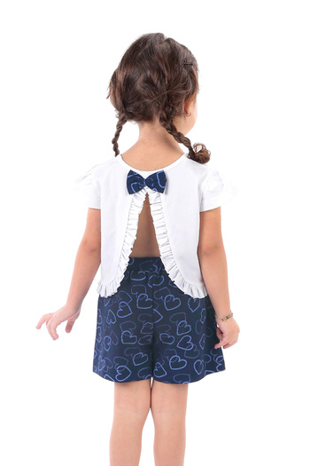 DPARİS Girl's Unicorn Printed Suit