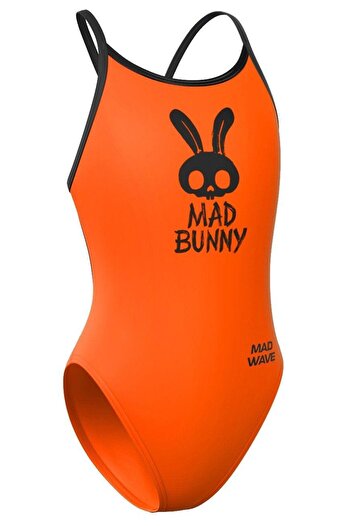 Mad Wave Girl's Swimsuit Antichlor Flare Junior