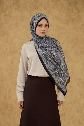 İpekhan Esinas -2025 New - Summer Collection Soft Shawl -3053