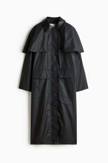H&M Waxed cotton coat