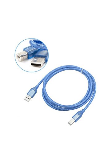 Koodmax USB 2.0 Yazıcı Kablosu Printer Data Kablosu -1.8 Metre