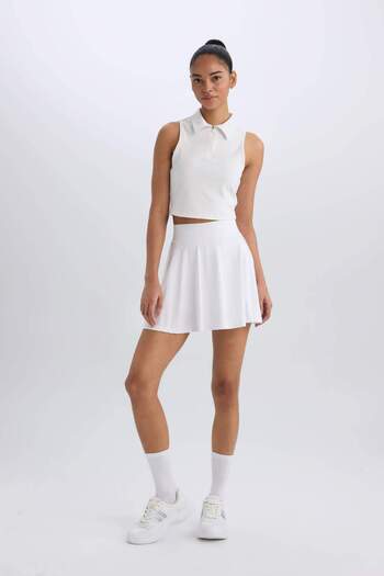 DeFacto DeFactoFit Sportler Mini-Tennisrock mit Leggings A2514AX25SP