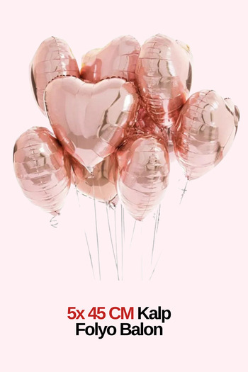 Baloncu Dede Bride to Be Foil Balloon New Bridal Party Celebration Foil Heart Set Bachelorette Party