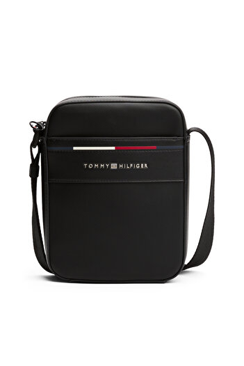 Tommy Hilfiger Tommy Hilfiger Men Black Foundation Mini Crossover Reporter Bag