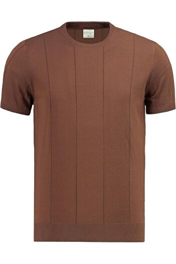 ANTHONY JACKSON Premium Men's Knitwear T-Shirt Vittorio