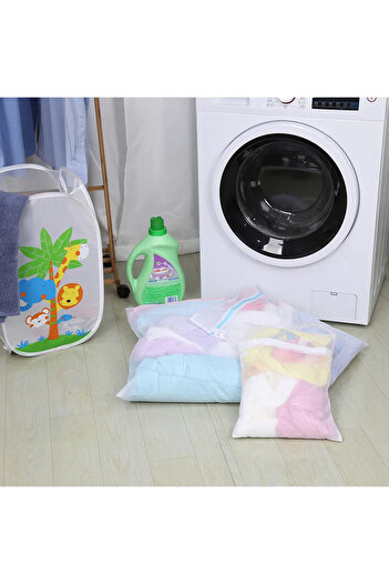 MorPort 3 Luxury Laundry Nets with Colorful Zippers