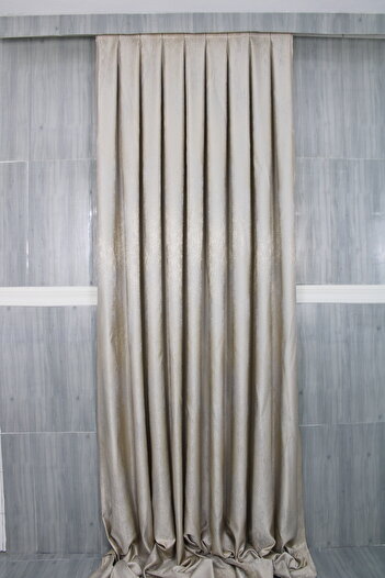 MebelPort Curtain JACQUARD FONLUK ΜΟΤΙΒΟ ΚΑΛΑΝΤΑΛΟΥ ΓΙΑ ΚΟΡΝΙΖΑ ΣΥΧΝΟΤΗΤΑΣ 1/3 (ΜΟΝΟ ΦΥΛΑΚΤΟ)