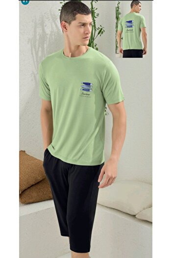 KLY Men's Bamboo Capri Set